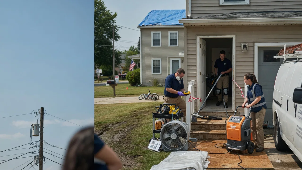 Water Damage Repair in Dunfermline, IL near me